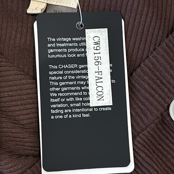 NEW CHASER Button Down Pencil Skirt Pull-On Styling in Falcon Brown Size Small - Picture 7 of 7